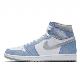 Nike Air Jordan 1 Retro High Tops Og Hyper Royal Sko Dame Blå