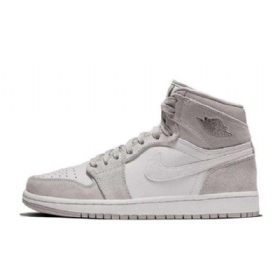 Nike Air Jordan 1 Retro High Tops Og Iron Ore Sko Herre Grå