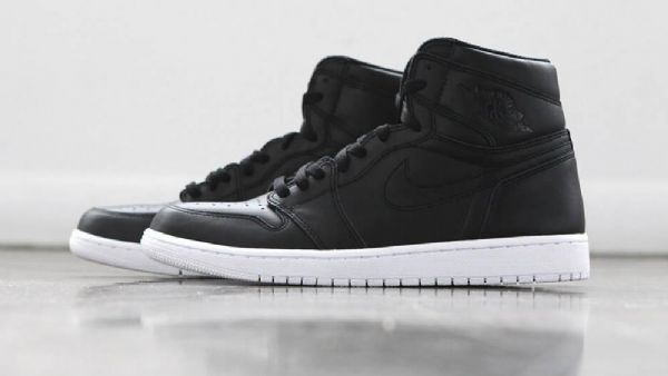 Nike Air Jordan 1 Retro High Tops Og Monday Sko Herre Svarte