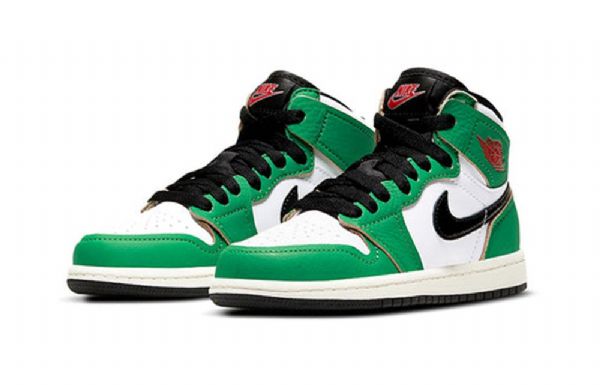 Nike Air Jordan 1 Retro High Tops Og Ps Basketball Shoes Herre Grønn