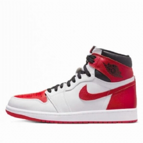 Nike Air Jordan 1 Retro High Tops Og Ps Basketball Shoes Herre Hvite