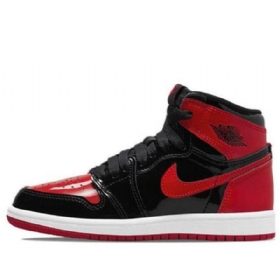 Nike Air Jordan 1 Retro High Tops Og Ps Basketball Shoes Herre Hvite Rød