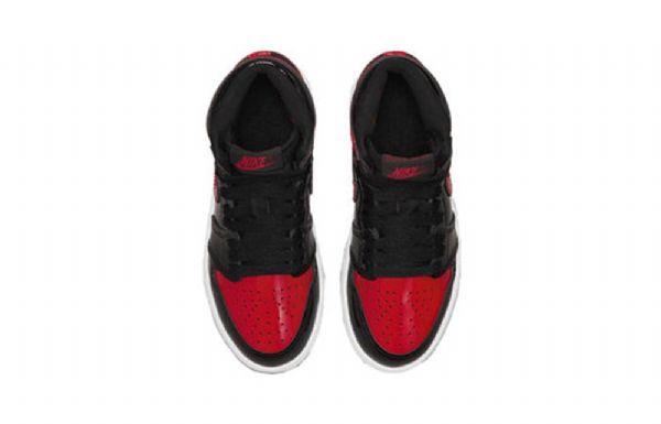 Nike Air Jordan 1 Retro High Tops Og Ps Basketball Shoes Herre Hvite Rød