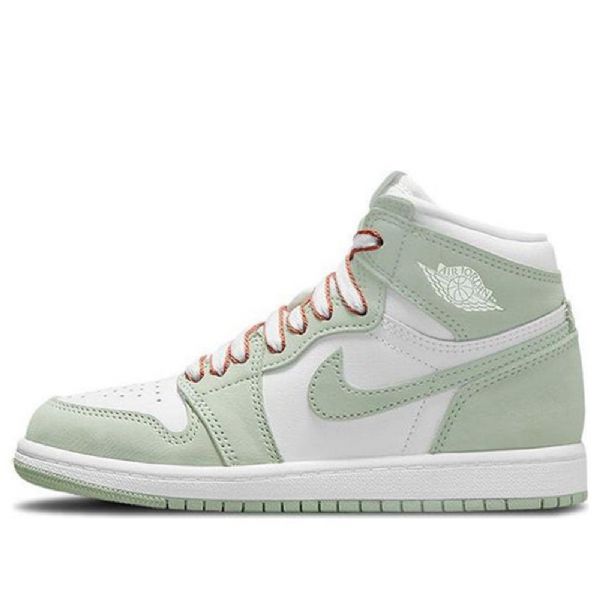 Nike Air Jordan 1 Retro High Tops Og Ps Basketball Shoes Herre Mint Hvite