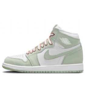 Nike Air Jordan 1 Retro High Tops Og Ps Basketball Shoes Herre Mint Hvite