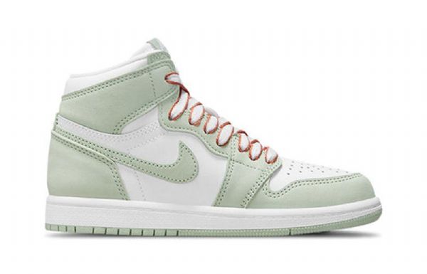 Nike Air Jordan 1 Retro High Tops Og Ps Basketball Shoes Herre Mint Hvite