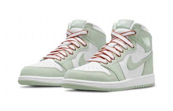 Nike Air Jordan 1 Retro High Tops Og Ps Basketball Shoes Herre Mint Hvite