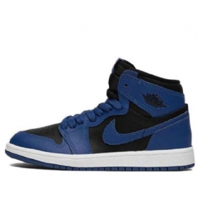 Nike Air Jordan 1 Retro High Tops Og Ps Basketball Shoes Herre Mørke Blå