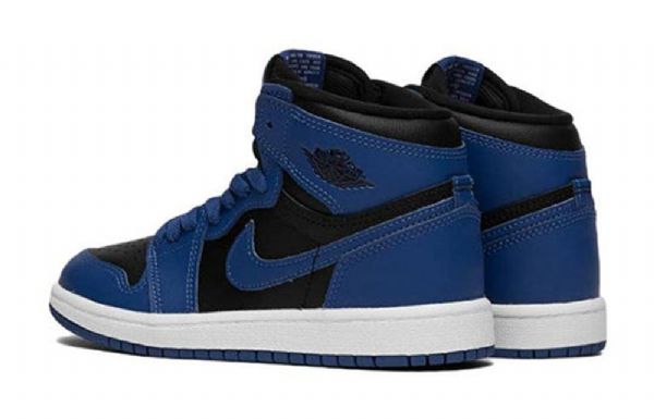 Nike Air Jordan 1 Retro High Tops Og Ps Basketball Shoes Herre Mørke Blå