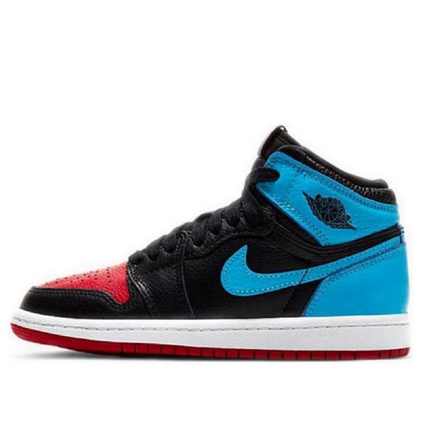 Nike Air Jordan 1 Retro High Tops Og Ps Basketball Shoes Herre Svarte Blå