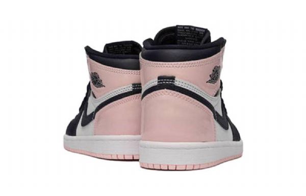 Nike Air Jordan 1 Retro High Tops Og Se Ps Basketball Shoes Herre Svarte Rosa Hvite