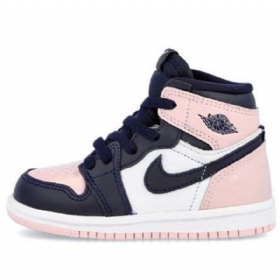 Nike Air Jordan 1 Retro High Tops Og Se Td Sko Barn Grå