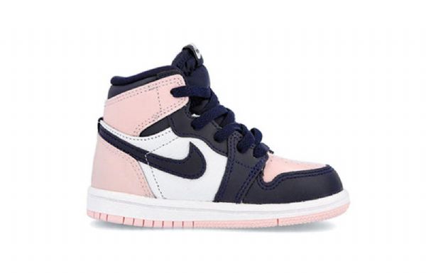 Nike Air Jordan 1 Retro High Tops Og Se Td Sko Barn Grå