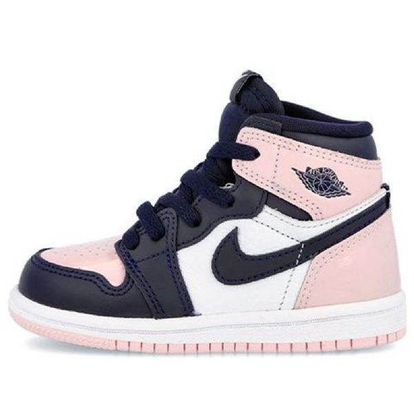 Nike Air Jordan 1 Retro High Tops Og Se Td Sko Barn Grå