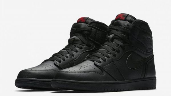 Nike Air Jordan 1 Retro High Tops Og Sko Herre Svarte