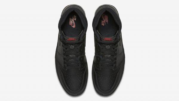 Nike Air Jordan 1 Retro High Tops Og Sko Herre Svarte