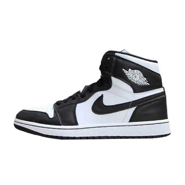 Nike Air Jordan 1 Retro High Tops Og Sko Herre Svarte Hvite