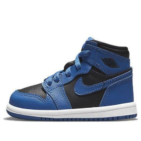 Nike Air Jordan 1 Retro High Tops Og Td Sko Barn Mørke Blå