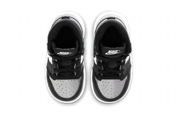 Nike Air Jordan 1 Retro High Tops Og Td Sko Barn Sølv