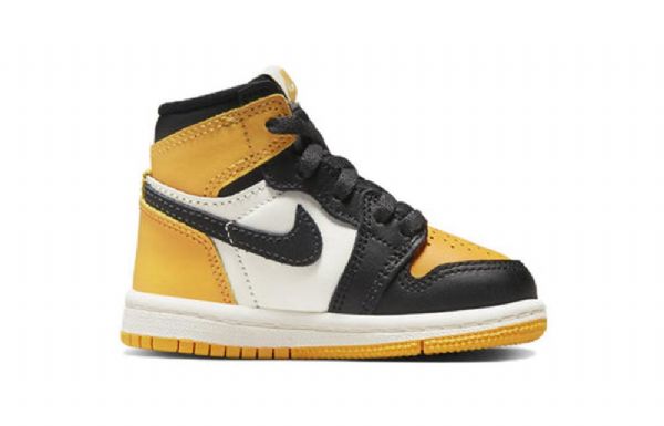 Nike Air Jordan 1 Retro High Tops Og Td Sko Herre Gul