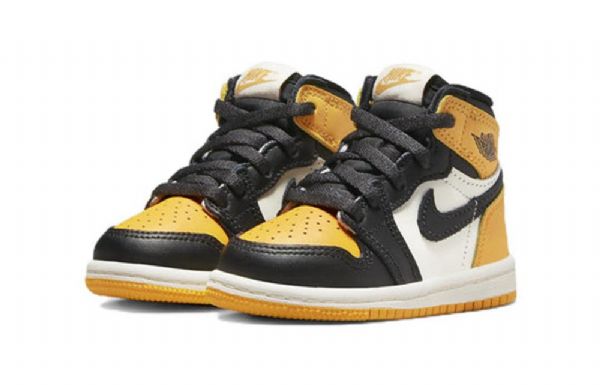 Nike Air Jordan 1 Retro High Tops Og Td Sko Herre Gul