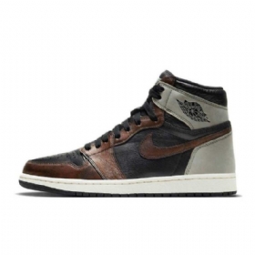 Nike Air Jordan 1 Retro High Tops Patina Sko Herre Multicolor