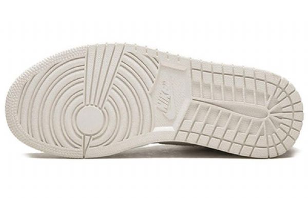 Nike Air Jordan 1 Retro High Tops Premium Basketball Shoes Dame Grå