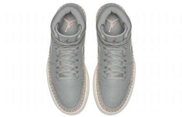 Nike Air Jordan 1 Retro High Tops Premium Basketball Shoes Dame Grønn