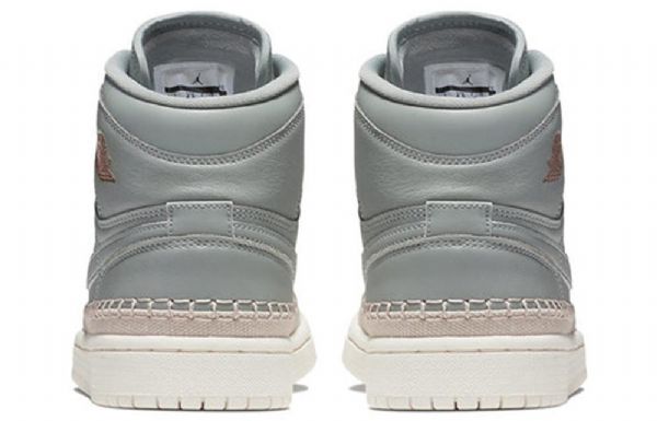 Nike Air Jordan 1 Retro High Tops Premium Basketball Shoes Dame Grønn