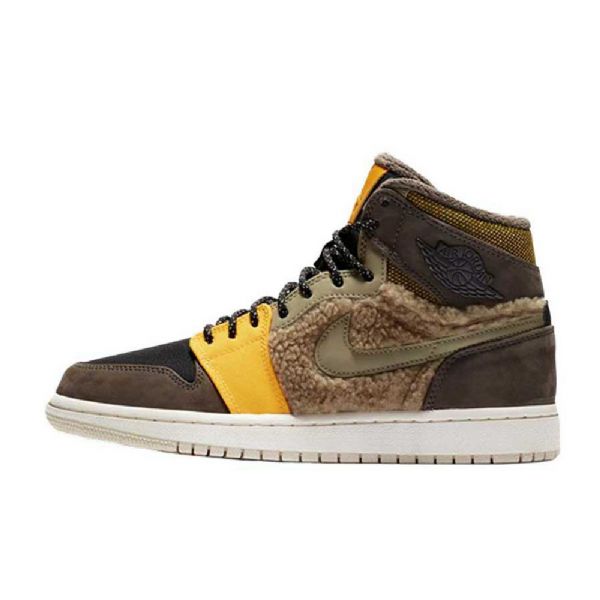 Nike Air Jordan 1 Retro High Tops Premium Utility Sko Dame Multicolor