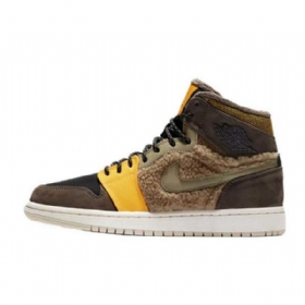 Nike Air Jordan 1 Retro High Tops Premium Utility Sko Dame Multicolor