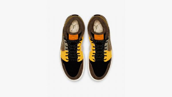 Nike Air Jordan 1 Retro High Tops Premium Utility Sko Dame Multicolor