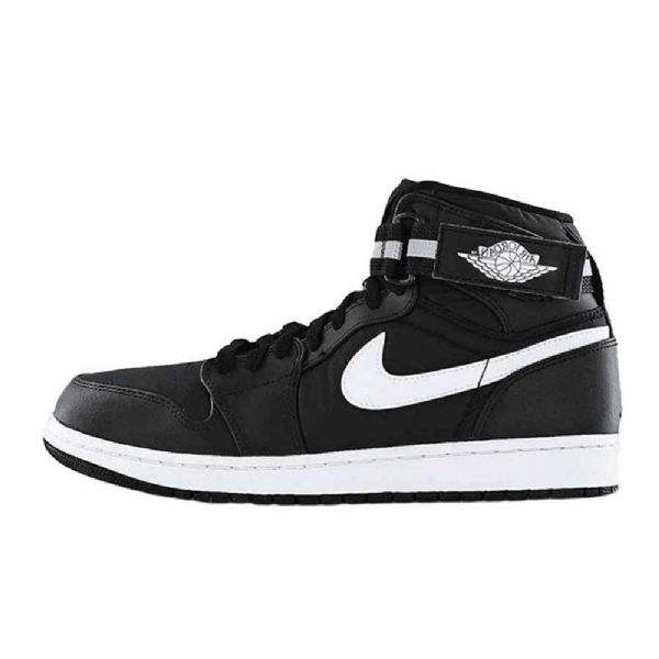 Nike Air Jordan 1 Retro High Tops Reima Sko Herre Svarte Hvite