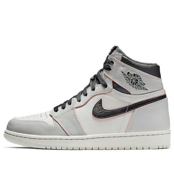 Nike Air Jordan 1 Retro High Tops Sb Basketball Shoes Herre Grå