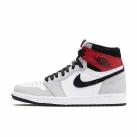 Nike Air Jordan 1 Retro High Tops Sko Dame Lyse Grå