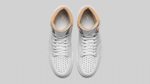 Nike Air Jordan 1 Retro High Tops Vachetta Sko Herre Hvite