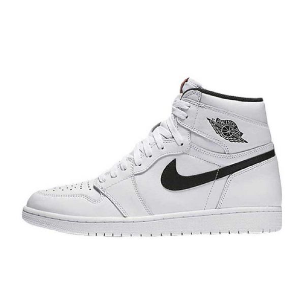 Nike Air Jordan 1 Retro High Tops Yin Yang Sko Herre Hvite