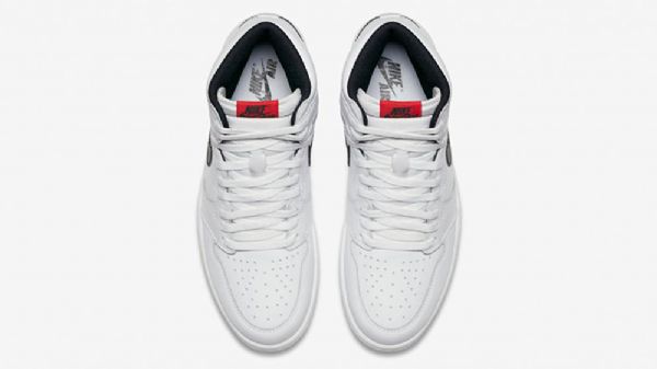 Nike Air Jordan 1 Retro High Tops Yin Yang Sko Herre Hvite