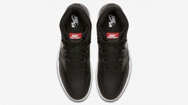 Nike Air Jordan 1 Retro High Tops Yin Yang Sko Herre Svarte