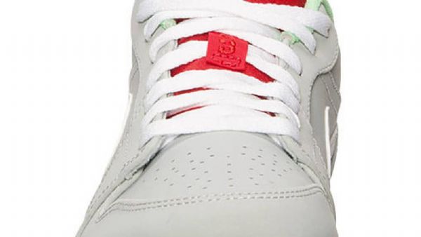 Nike Air Jordan 1 Retro Low Tops Hare Sko Herre Grå