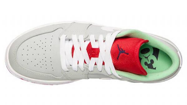 Nike Air Jordan 1 Retro Low Tops Hare Sko Herre Grå