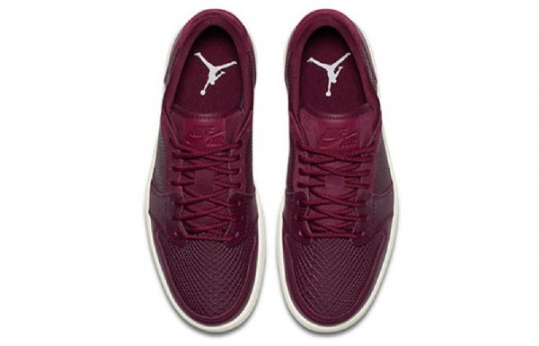 Nike Air Jordan 1 Retro Low Tops Ns Basketball Shoes Dame Burgunder