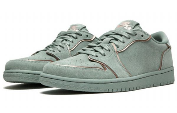 Nike Air Jordan 1 Retro Low Tops Ns Basketball Shoes Dame Grønn