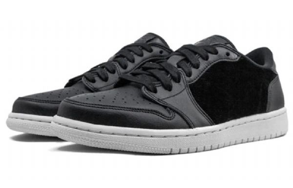 Nike Air Jordan 1 Retro Low Tops Ns Basketball Shoes Dame Svarte