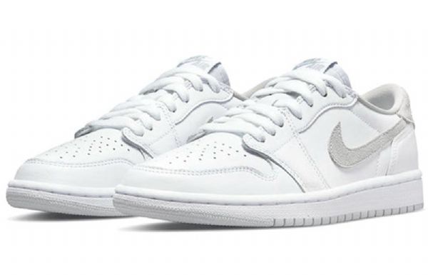 Nike Air Jordan 1 Retro Low Tops Og Basketball Shoes Dame Grå