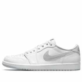 Nike Air Jordan 1 Retro Low Tops Og Basketball Shoes Herre Grå