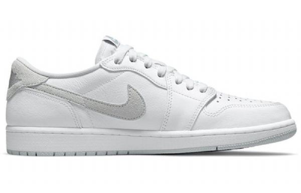 Nike Air Jordan 1 Retro Low Tops Og Basketball Shoes Herre Grå