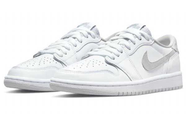 Nike Air Jordan 1 Retro Low Tops Og Basketball Shoes Herre Grå