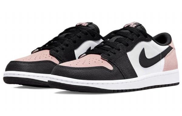 Nike Air Jordan 1 Retro Low Tops Og Basketball Shoes Herre Korall