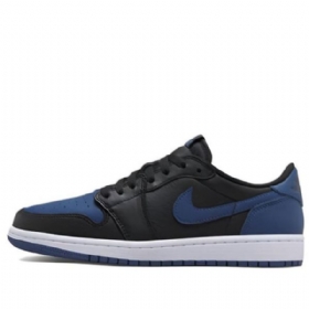 Nike Air Jordan 1 Retro Low Tops Og Joggesko Dame Marineblå